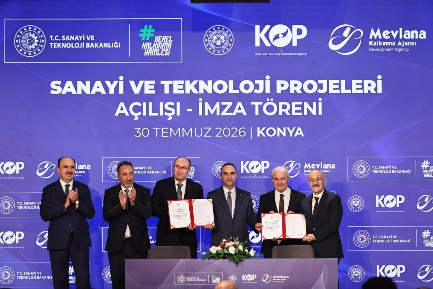 Sanayi ve Teknoloji Projeleri Açılış ve İmza Töreni
